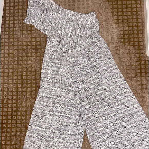 Anthropologie Maeve One Shoulder Jamie Jumper Romber Large X-Large - Picture 9 of 11